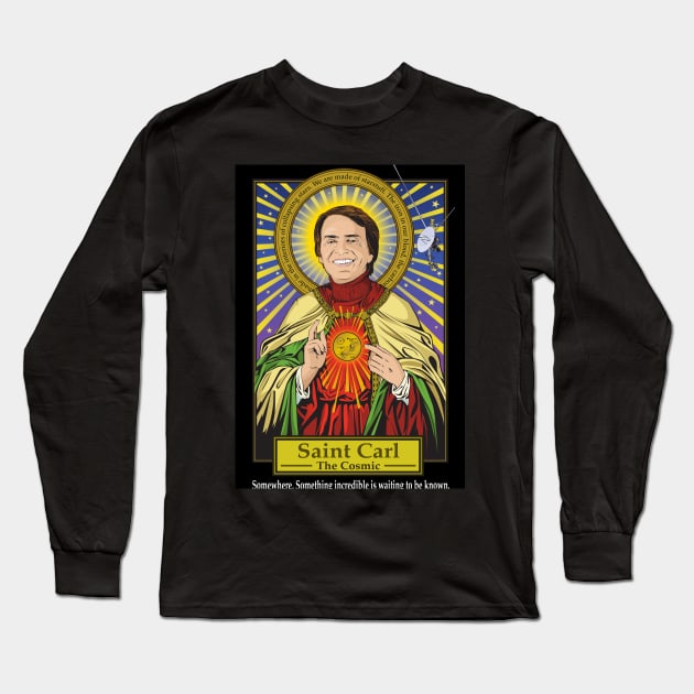 Saint Carl Long Sleeve T-Shirt by Pop Art Saints